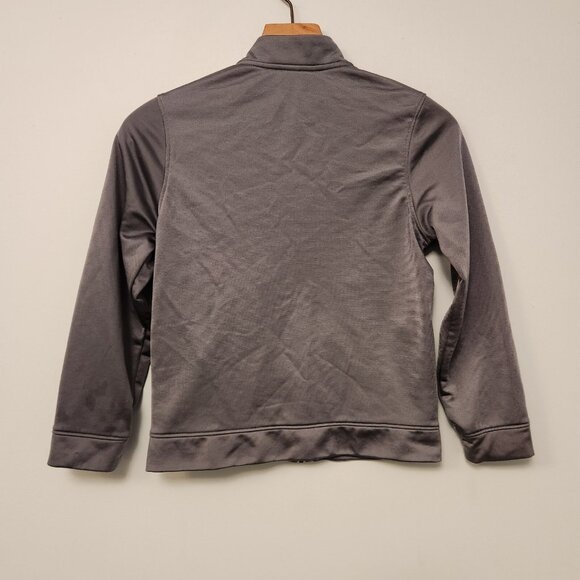 Under Armour Boys Full Zip Gray Track Jacket Size Youth Size Small EUC - Picture 6 of 11